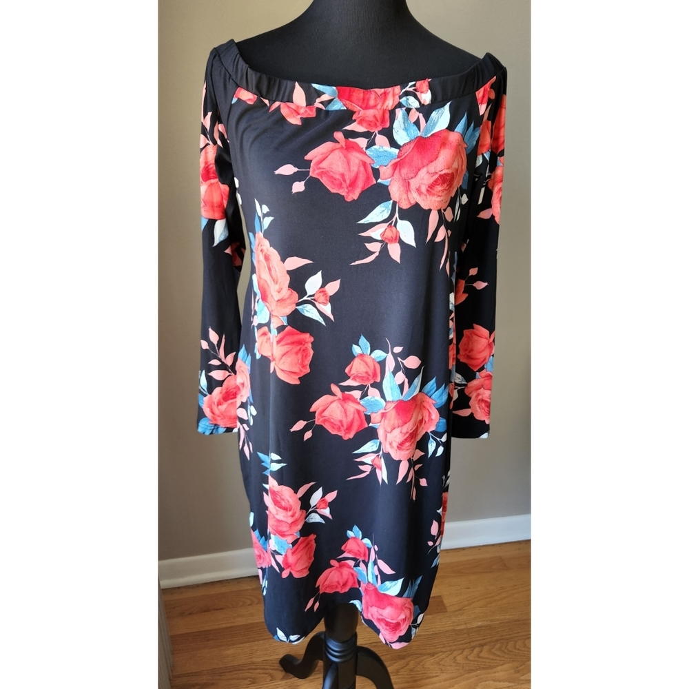 Off the shoulder dress